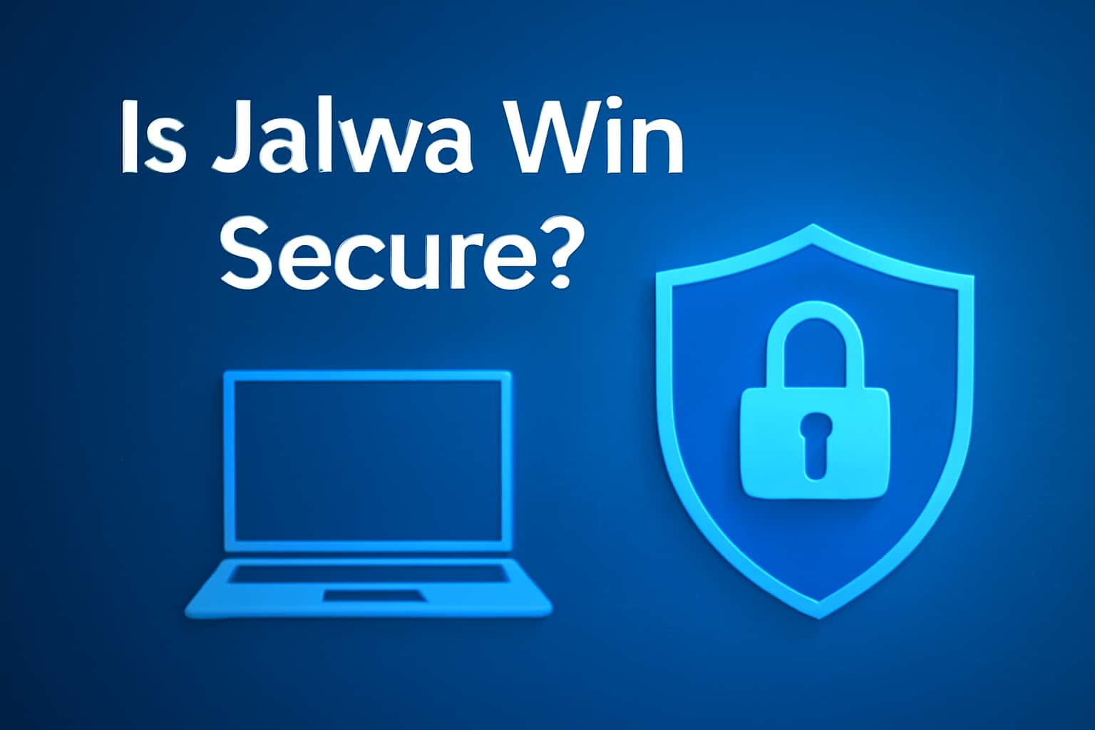 An informative visual representation focusing on the security aspects of Jalwa Win.