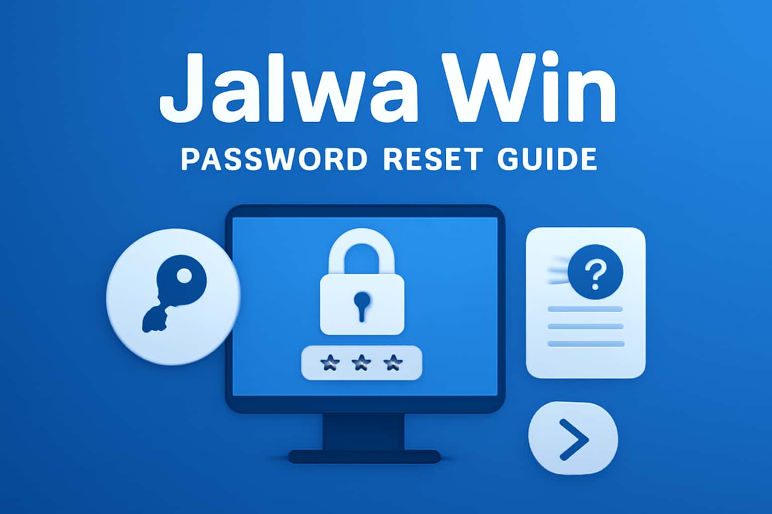An informative visual representation of the Jalwa Win Password Reset Guide.