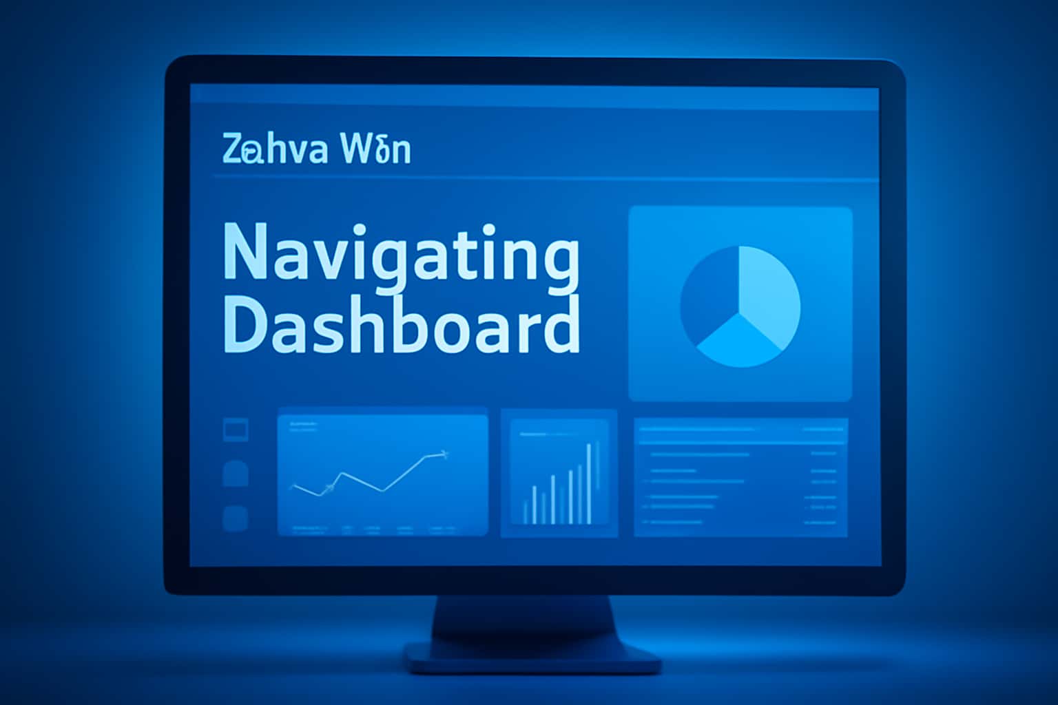 A high-tech visual representation of the Jalwa Win Dashboard, showcasing its user-friendly interface.