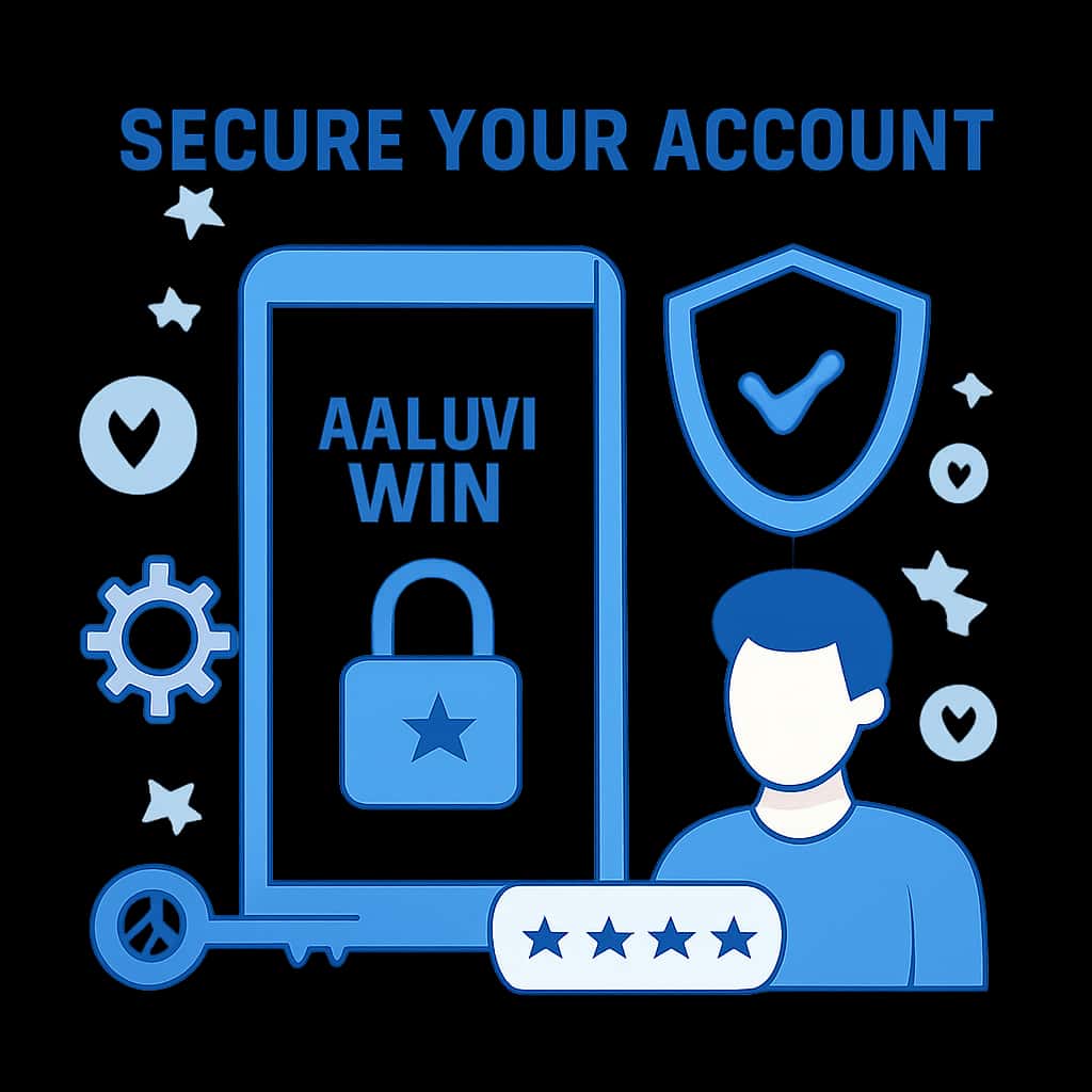 An educational diagram on account security measures.